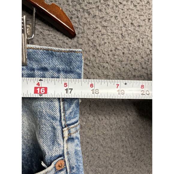 Levi’s 517 0217 Jeans 35x31 Bootcut Flare Made in USA Vintage 1970s Talon Zip - Picture 14 of 16